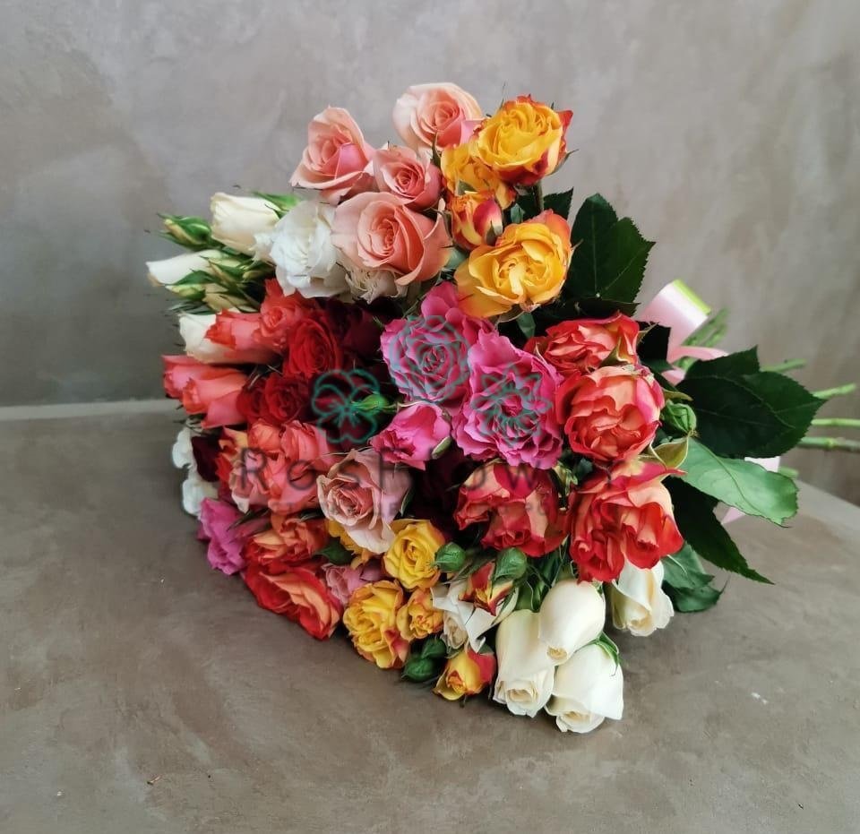 Букет цветов из: Розы в Демихово