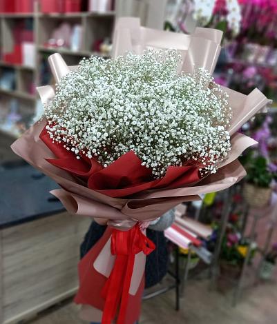 Букет цветов из: Гипсофила в Демихово