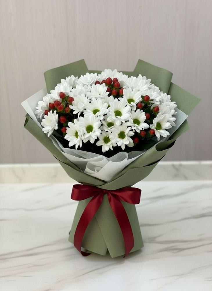 Букет цветов из: Хризантемы в Демихово