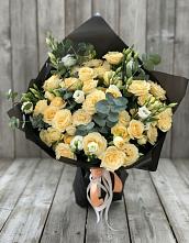 Букет цветов из:  Розы и Лизиантусы #REPLACE_PRED# Демихово