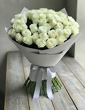 Букет 35 Белых роз в Демихово