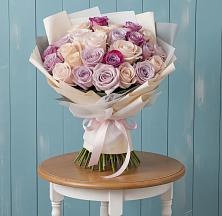 Букет цветов из:  Розы в Демихово