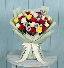Букет цветов из:  Розы #REPLACE_PRED# Демихово