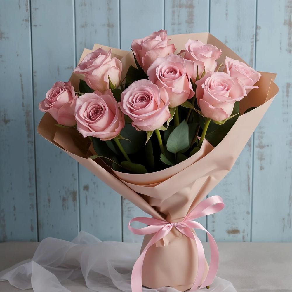 Букет цветов из: Розы в Демихово