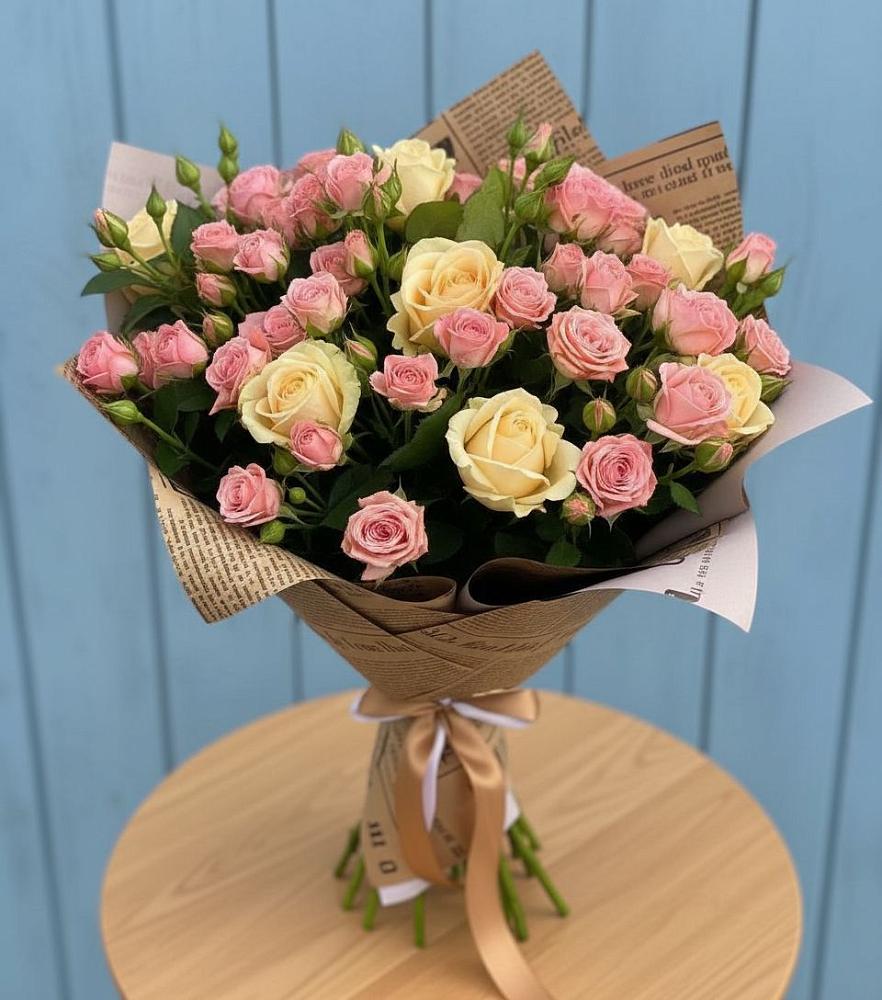 Букет цветов из: Розы в Демихово