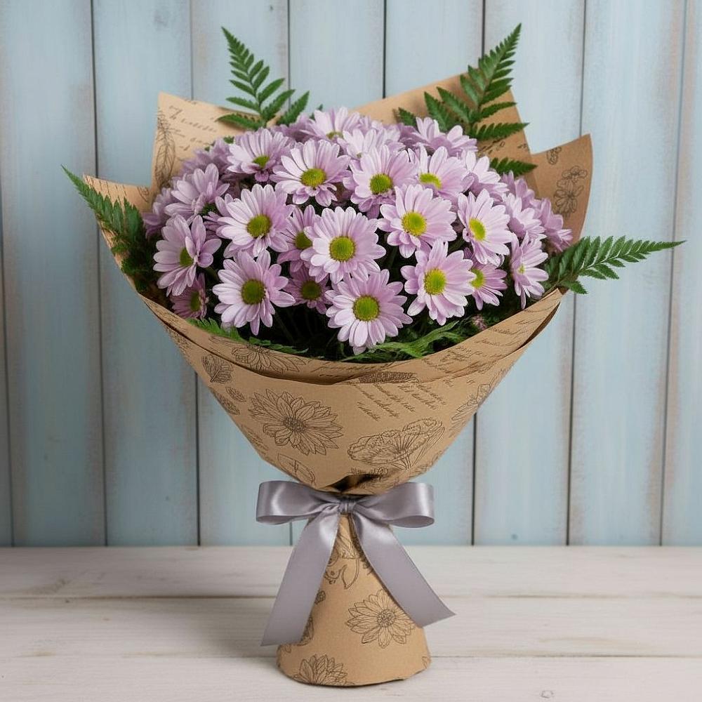 Букет цветов из: Хризантемы в Демихово