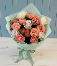 Букет цветов из:  Розы в Демихово