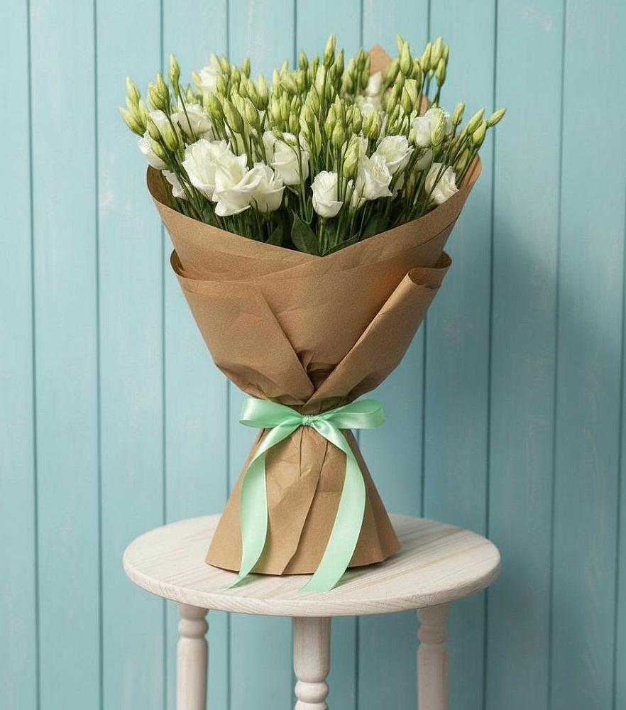 Букет цветов из: Лизиантусы в Демихово