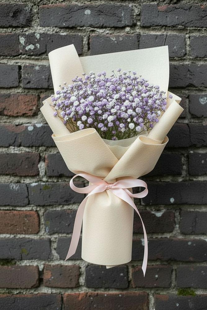 Букет цветов из: Гипсофила в Демихово