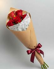 Букет цветов из:  Розы в Демихово