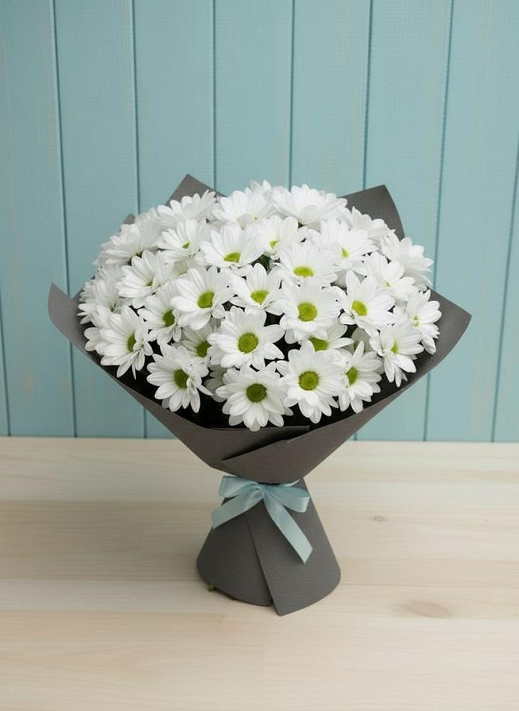 Букет цветов из: Хризантемы в Демихово