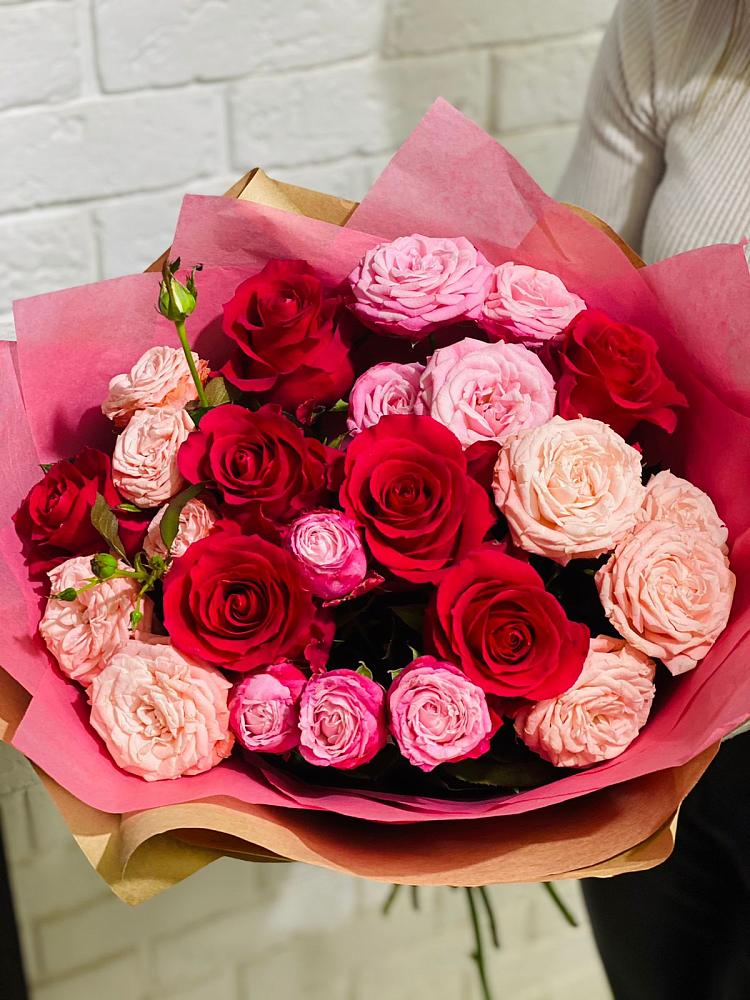 Букет цветов из: Розы в Демихово
