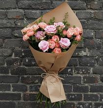 Букет цветов из:  Розы в Демихово