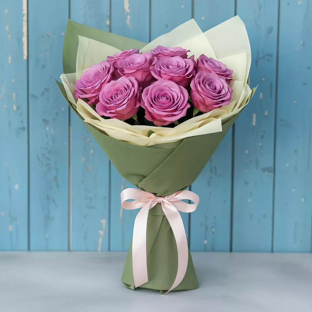 Букет Розы Фёрст Леди в Демихово