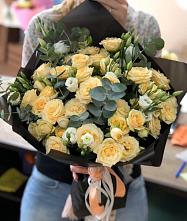 Букет цветов из:  Розы и Лизиантусы #REPLACE_PRED# Демихово