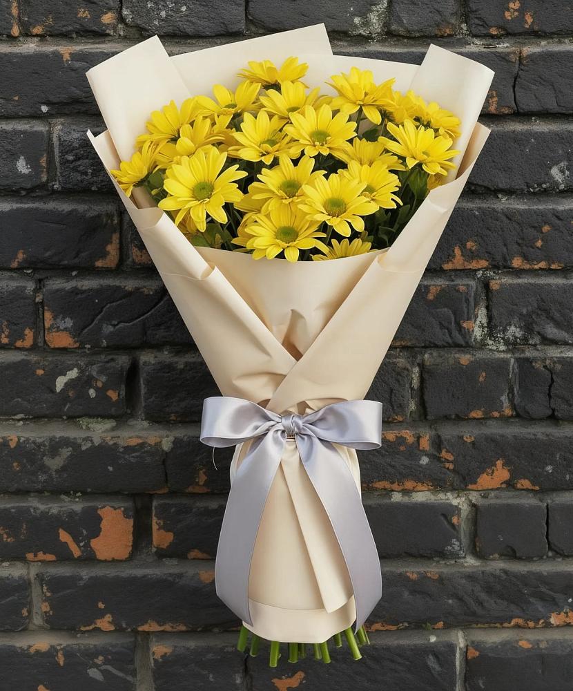 Букет цветов из: Хризантемы в Демихово