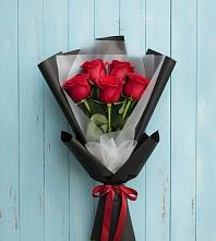 Букет цветов из:  Розы в Демихово