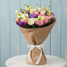Букет цветов из:  Лизиантусы в Демихово