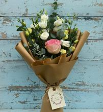 Букет цветов из:  Розы и Лизиантусы #REPLACE_PRED# Демихово