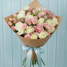 Букет цветов из:  Розы в Демихово