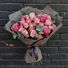 Букет цветов из:  Розы в Демихово